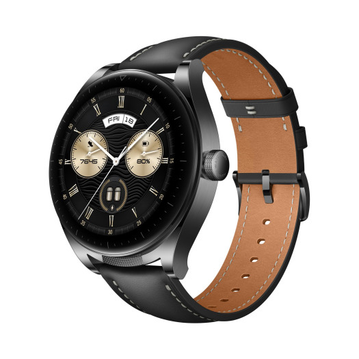 Auf den ersten Blick sieht die Watch Buds aus wie eine herkömmliche Smartwatch. (Bild: Huawei)
